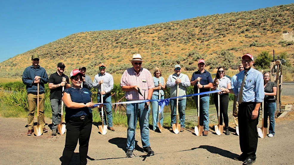 Klamath Drainage District hosts ribbon-cutting ceremony to kick off SCADA project